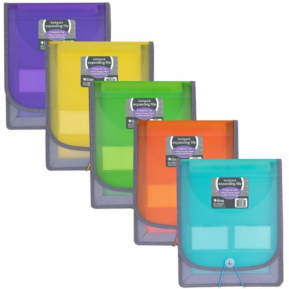 STREET 7冊 Amazon.com : C-Line 7-Pocket Vertical Expanding Backpack Organizer